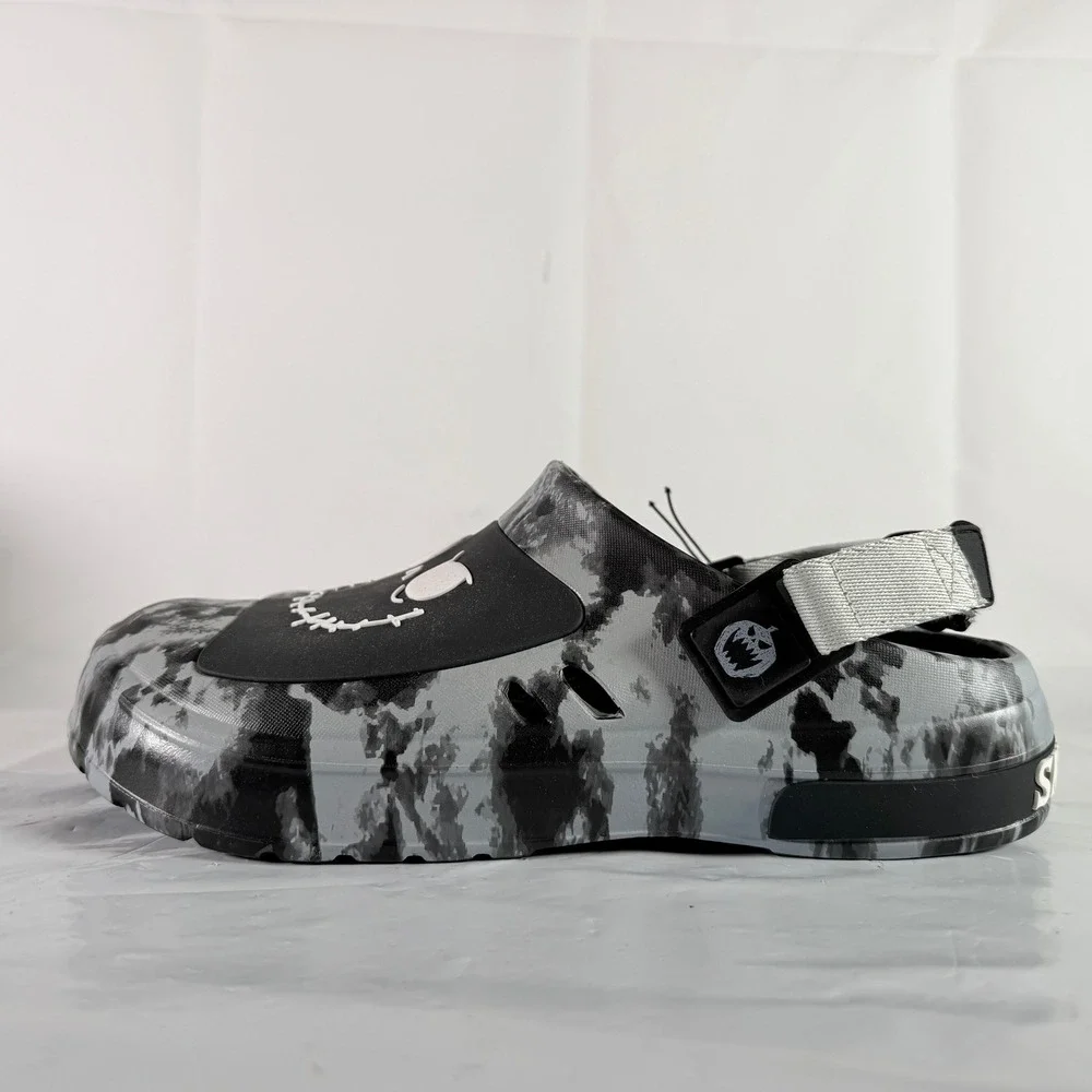 Disney Nightmare Before Christmas Jack Skellington Mens Clogs M12 NWT Ground Up